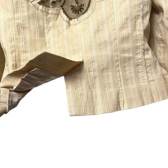 TILL THE END Beaded Blazer M - Picture 11 of 13